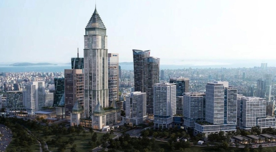 İstanbul Finans Merkezi'nin bankalar etabı bugün açılıyor