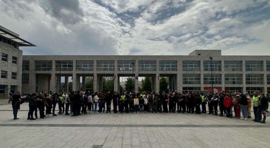Bursa'da Dünya Hemofili Günü için Motosiklet Grubu'ndan dev organizasyon