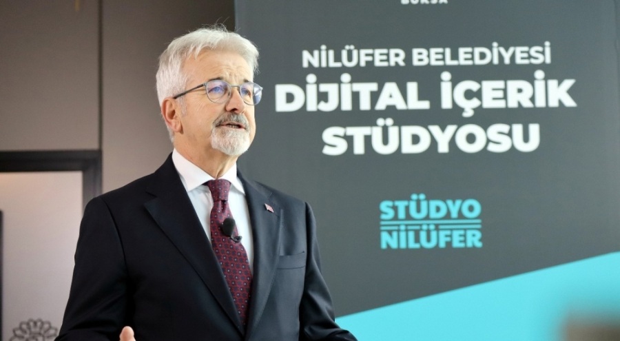 Bursa Nilüfer'in Dijital İçerik Stüdyosu açıldı