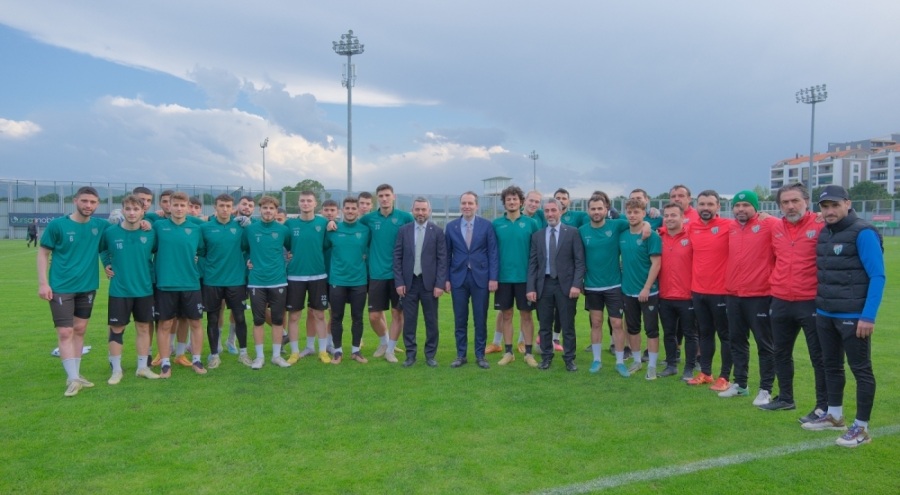 Fatih Erbakan, Bursaspor'u ziyaret etti