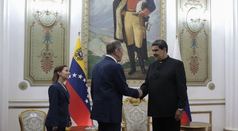 Venezuela Devlet Başkanı Maduro, Rusya Dışişleri Bakanı Lavrov'u kabul etti