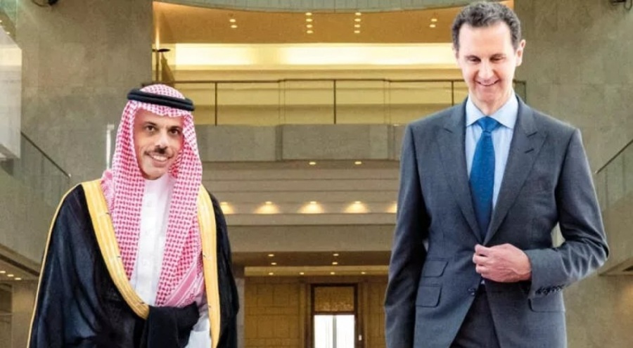 Suudi Arabistan'dan Suriye'ye ziyaret