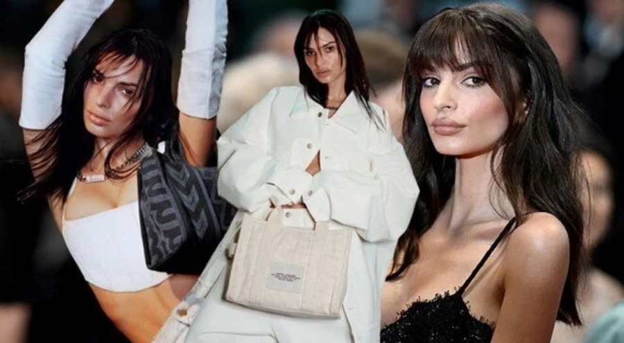 Emily Ratajkowski'den yaza özel çekim