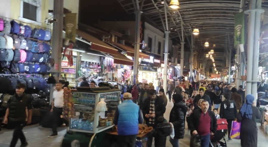 Bursa'da bayram hareketliliği