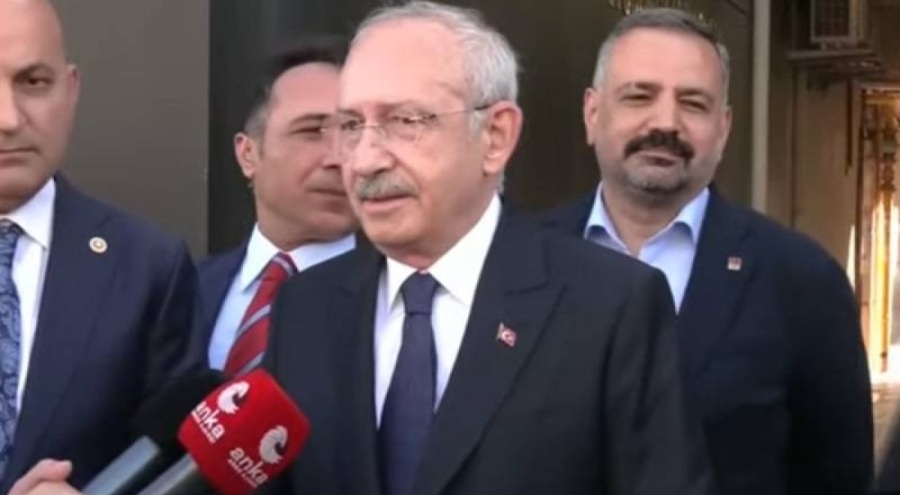 Kılıçdaroğlu'ndan, Memur Teoman'a ziyaret: Namuslu, dürüst adama sahip çıkmak Bay Kemal'in görevi
