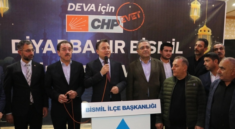 DEVA Partisi Genel Başkanı Babacan: Ne yapacağını gayet iyi bilen bir kadroyla seçimlere yürüyoruz