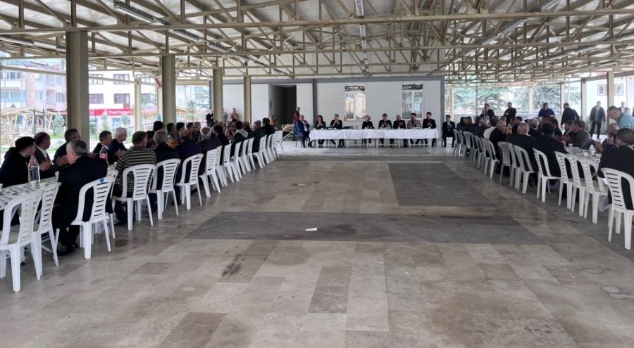 Bursa Harmancık'ta idareciler bayramlaştı