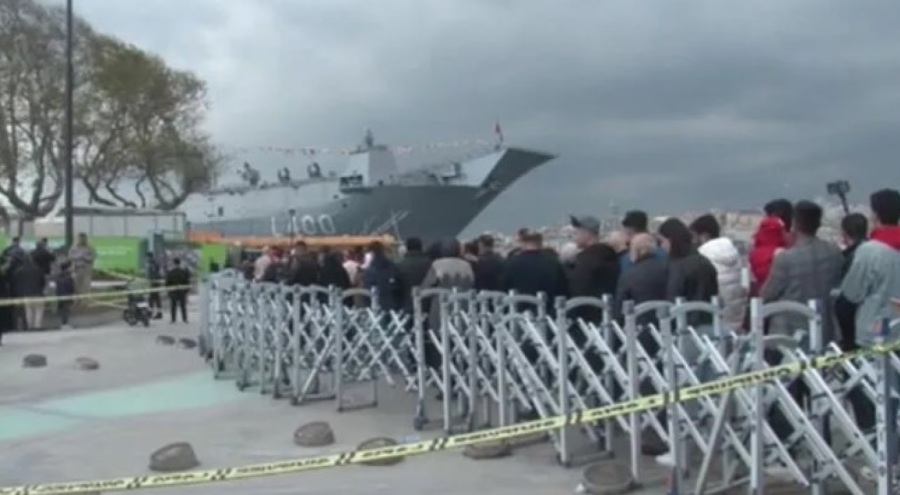 TCG Anadolu 5 günde 61 bin 231 kişi tarafından ziyaret edildi