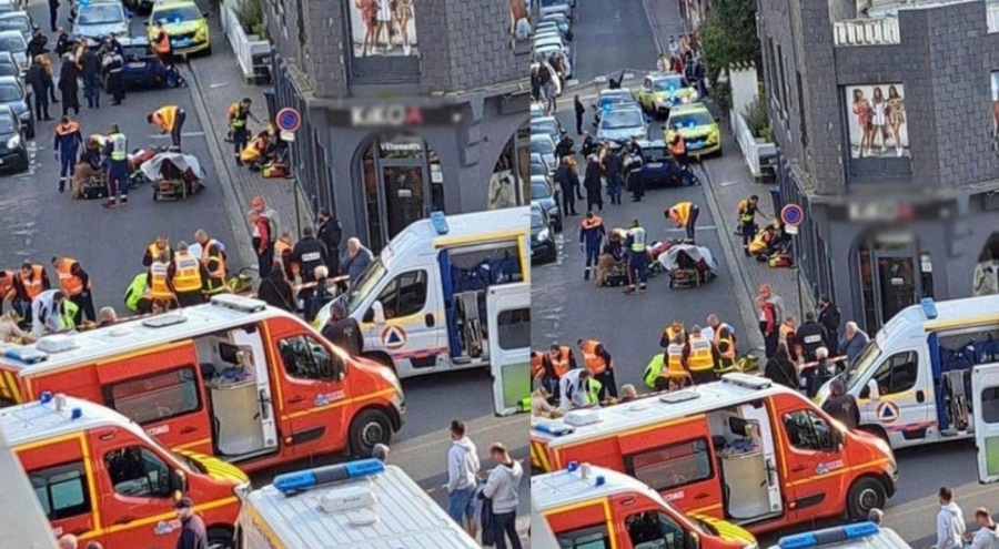 Fransa'da bir araç, festival alanına daldı: Yaralılar var