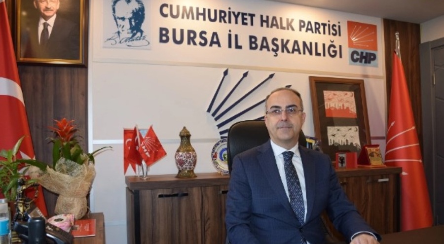 CHP İl Başkanı Turgut Özkan'dan Bursa Büyükşehir'e tepki