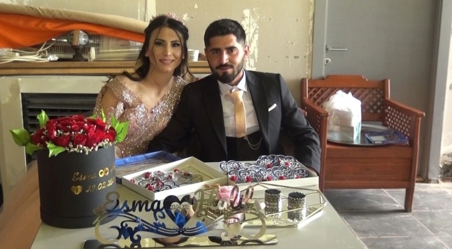 İş makinesi operatörünün deprem bölgesinde tanıştığı depremzede ile nişanlandığı öğrenildi