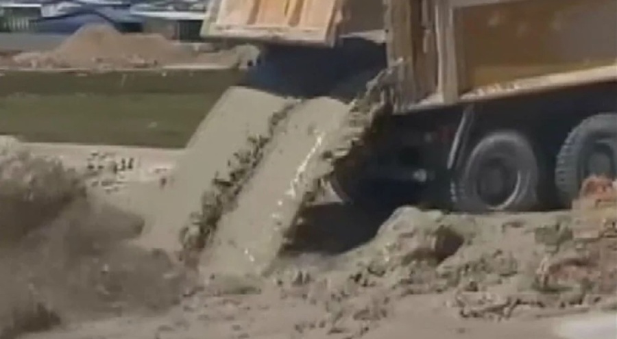 Kepez'de yavru köpeklere beton atık suyu katliamı