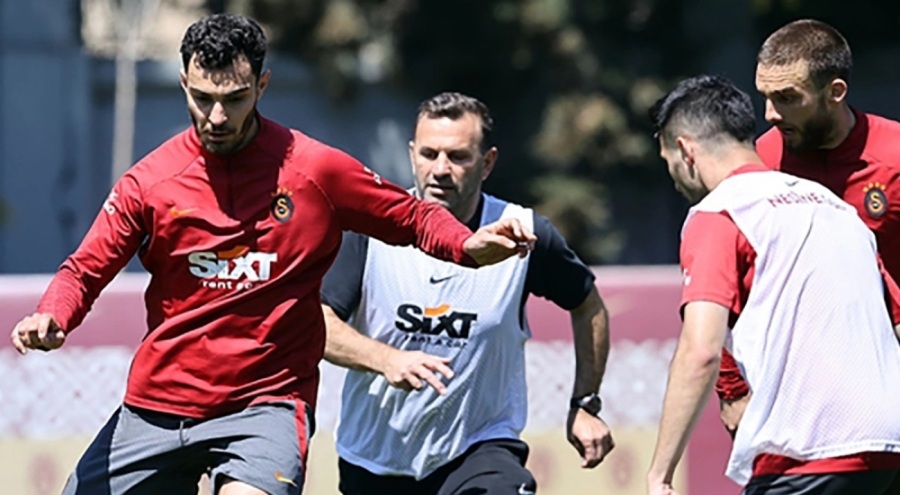 Galatasaray, Beşiktaş maçının hazırlıklarına başladı