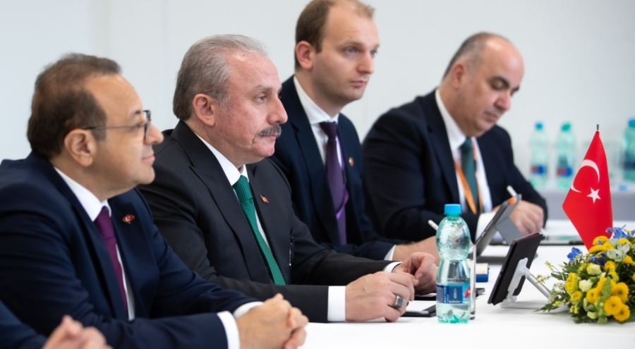 Şentop, Ukraynalı mevkidaşı Stefanchuk ile görüştü