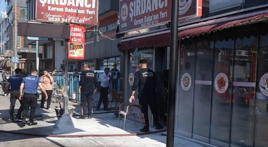 4 ay önce açtığı dükkan küle döndü