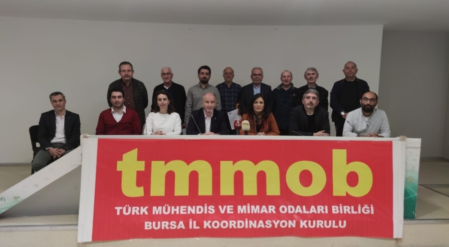 TMMOB Bursa'dan Gezi direnişi açıklaması