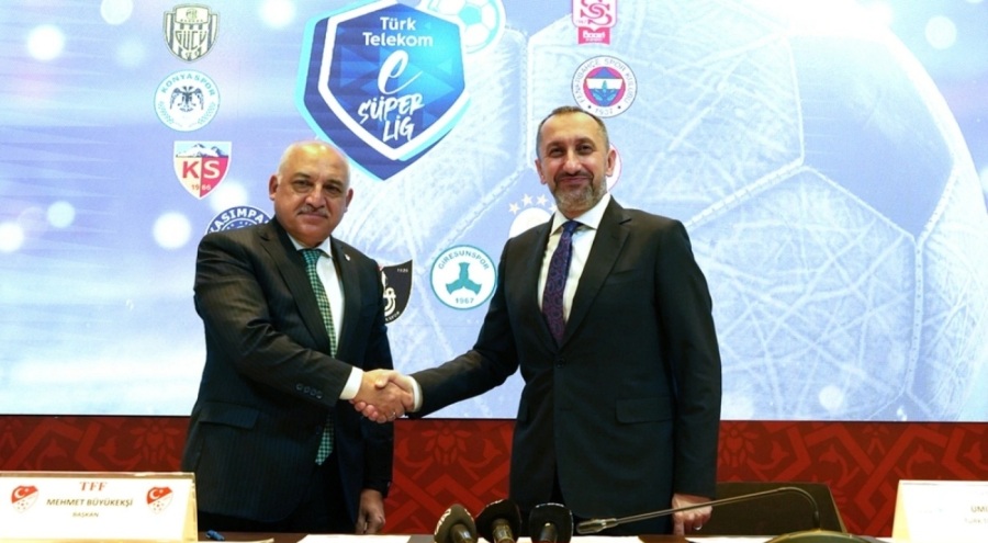 eSüper Lig'in isim sponsoru ve yayıncısı Türk Telekom!