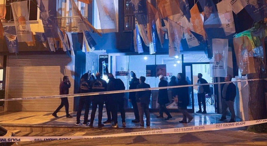 AK Parti seçim irtibat bürosu önünde ateş açılmasıyla ilgili yeni gelişme