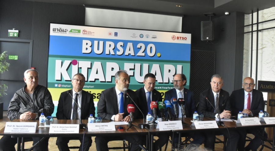Bursa 20. Kitap Fuarı'nın tanıtım toplantısı gerçekleşti