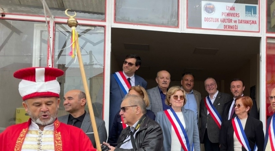 Fransız heyetten Bursa İznik'e dostluk ziyareti