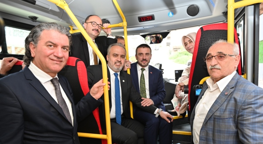 Bursa'da minibüsler Burulaş sistemine dahil oldu