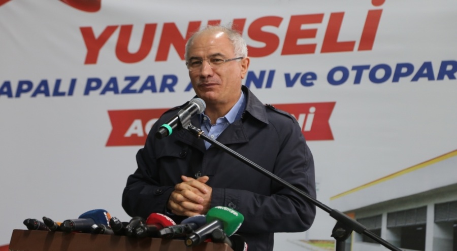 Efkan Ala Bursa'da kapalı pazar yeri açılışında konuştu