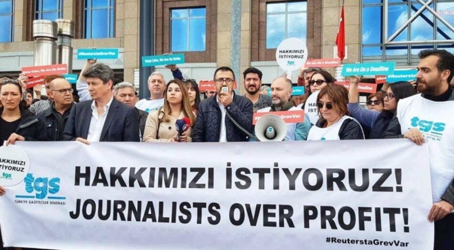 Reuters çalışanlarından Türkiye'de grev kararı