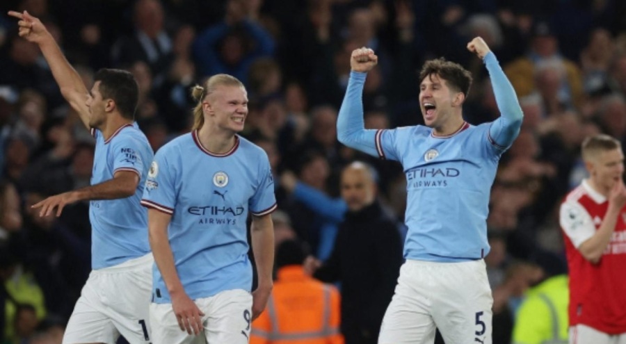 Manchester City'den Arsenal'a tokat