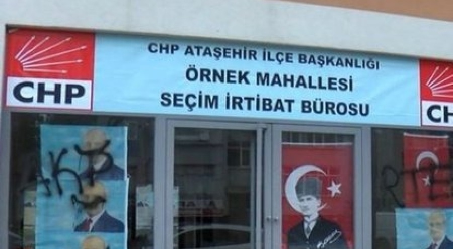 İstanbul Valiliği: CHP Ataşehir Seçim İrtibat Bürosu'na saldıran 6 kişi yakalandı