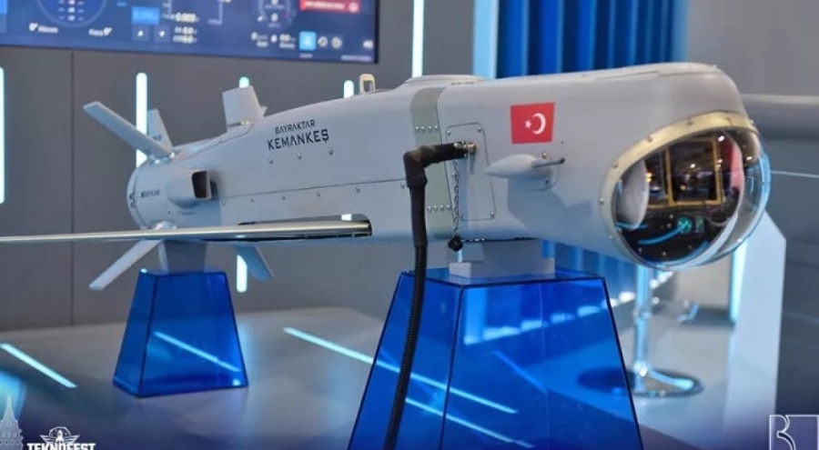 Bayraktar Kemankeş sergilendi