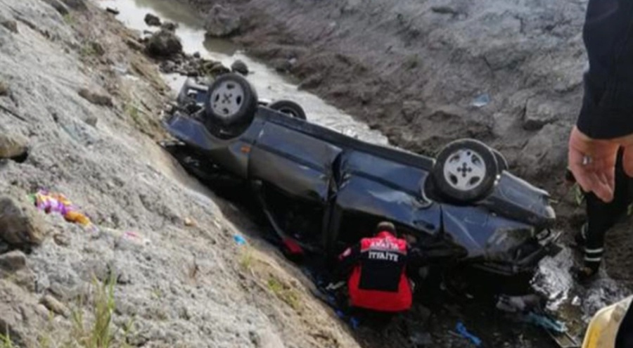 Amasya'da anne ve oğlun feci ölümü! Su kanalına uçtular