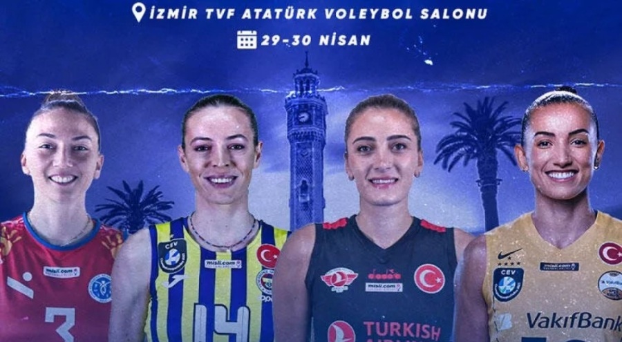 Kupa Voley'de final heyecanı başlıyor