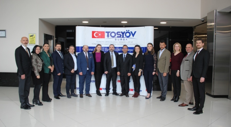 TOSYÖV Bursa'da Başkan Kazangil güven tazeledi