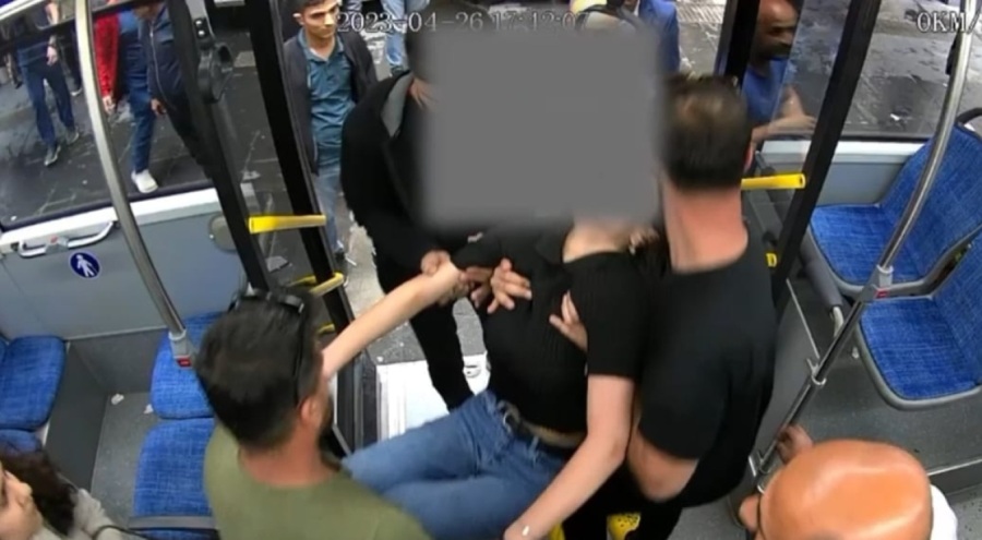 Otobüsü acil servisin tavanına sıkışan şoför o anları anlattı