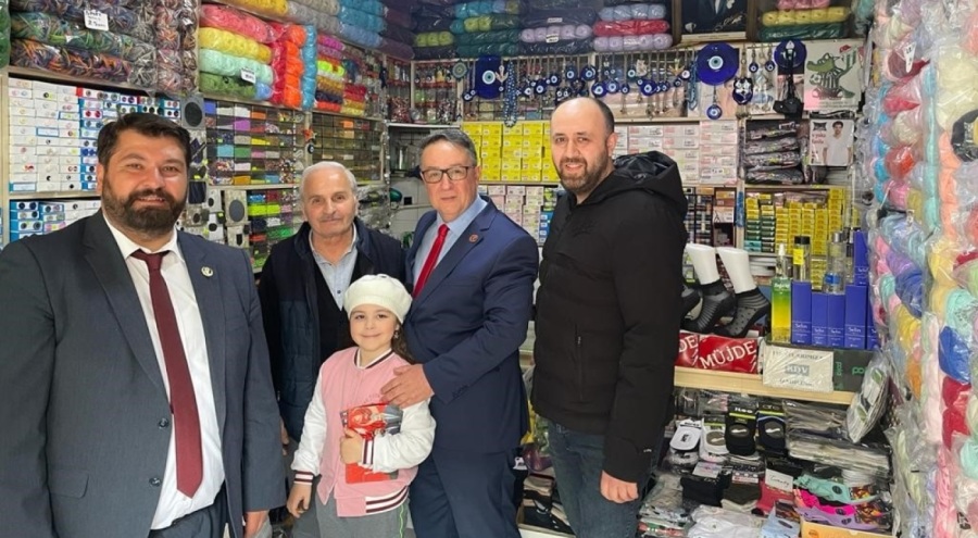 BBP Bursa milletvekili adayı Alfatlı vatandaşla buluştu