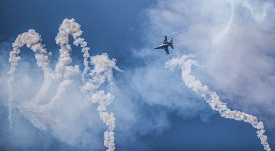 TEKNOFEST'te SoloTürk gösteri yaptı