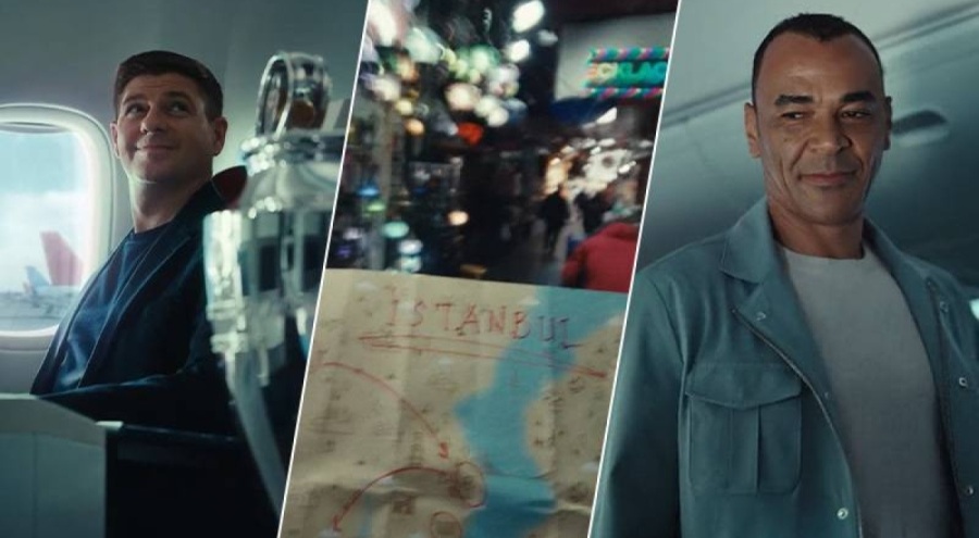 THY'den Gerrard ve Cafulu reklam filmi