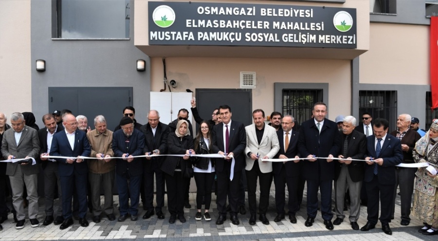 Mustafa Pamukçu Sosyal Gelişim Merkezi hizmete açıldı
