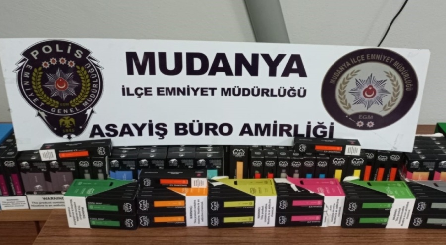 Bursa Mudanya'da kaçakçılara operasyon
