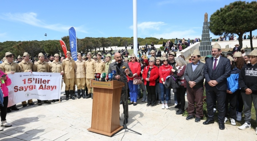 Bursalılar Çanakkale'de tek yürek oldu