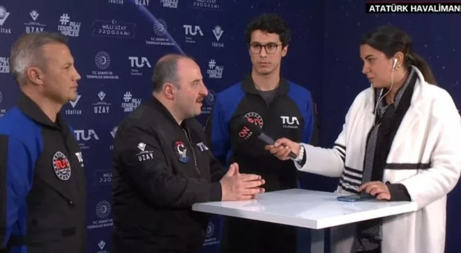 Bakan Varank'tan Türkiye'nin Uzay Yolcuları ile ilgili açıklamalar