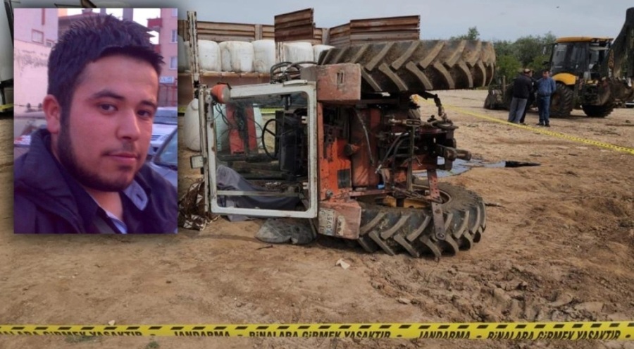 Hatay'da traktörün altında kalan adam, feci şekilde can verdi