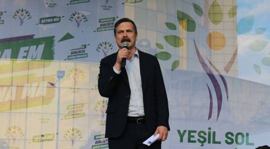 Erkan Baş: Sülale devrini bitirmek istiyorsanız Yeşil Sol mührüne basın