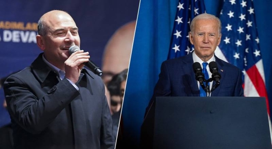 Bakan Soylu, Biden'a seslendi: Sadece 'Bay Bay Kemal'i sandıkta mağlup etmeyeceğiz, seni de mağlup edeceğiz