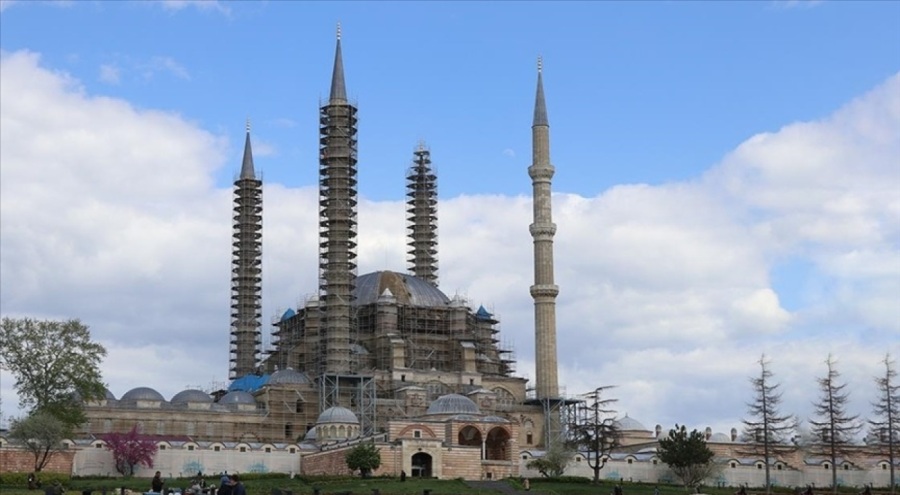 Selimiye'de, ibadet alanının bu yıl kullanıma açılması hedefleniyor