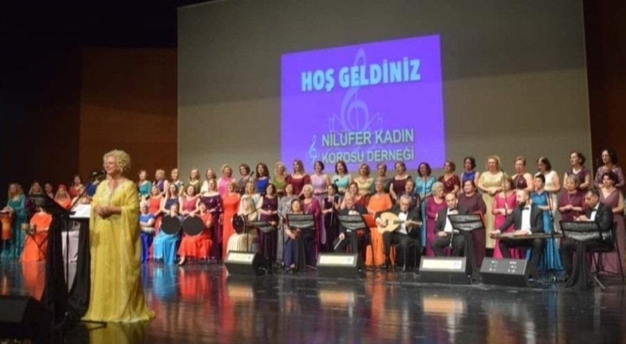 Bursa Nilüfer Kadın Korosu Kıbrıs yolcusu