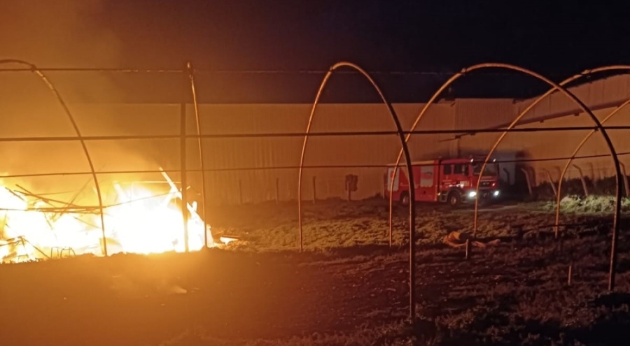 Kahramanmaraş'ta depremzedelerin kaldığı çadırda yangın