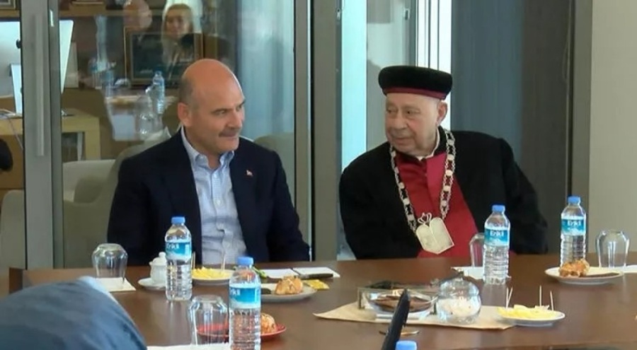 Süleyman Soylu, Türk Musevi Cemaatiyle bir araya geldi