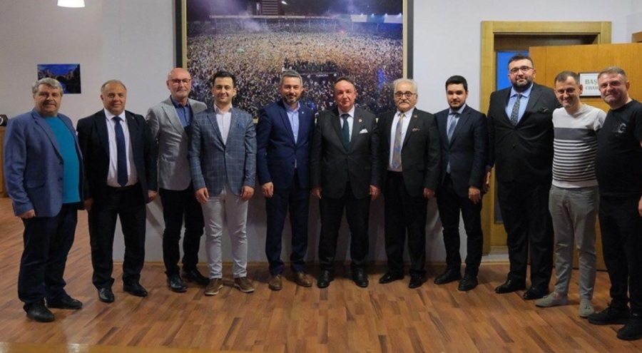 Büyük Birlik Partisi Bursaspor'u ziyaret etti