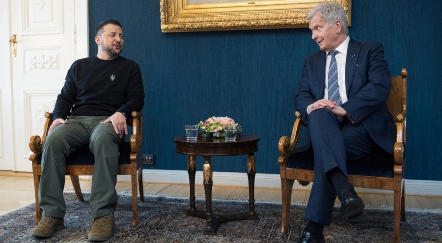 Zelenski, Finlandiya'da Niinistö ile bir araya geldi